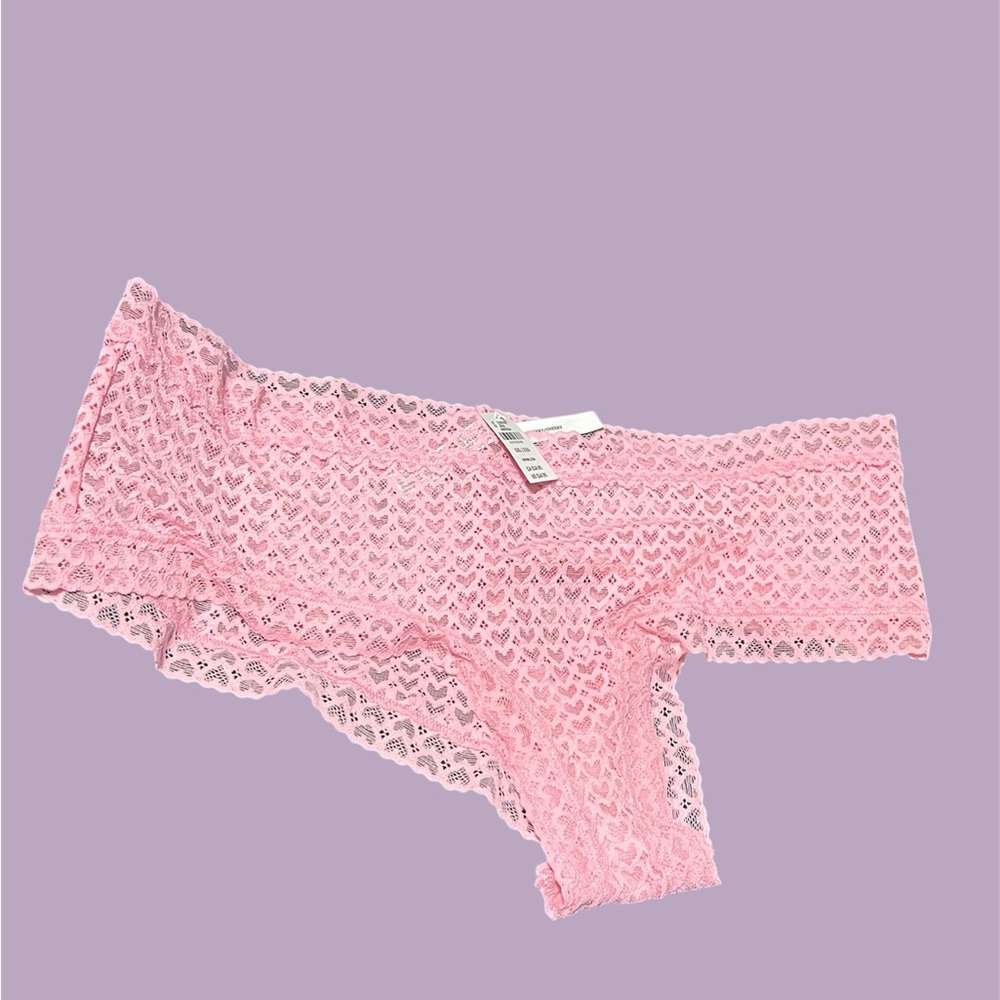 PINK Victoria's Secret Lace Panties - Light Pink